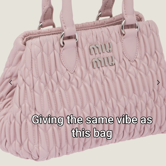 Pink Juicy Couture faux leather puckered bag - Picture 10 of 10